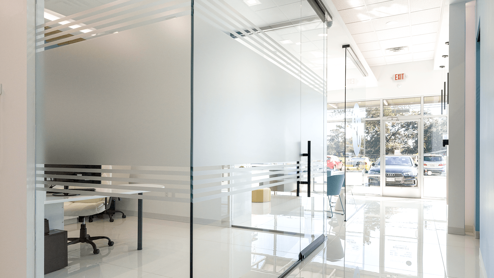 Image of the modern and beautiful Nu Dentistry hallway